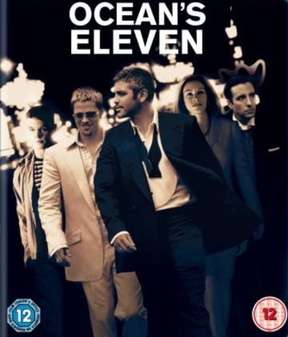 Oceans Eleven (George Clooney,Matt Damon, Brad Pitt, Julia Roberts) (Blu Ray)