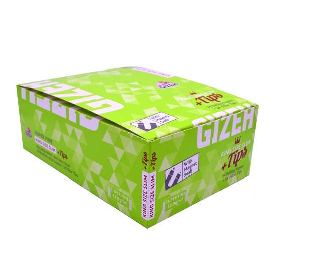 Gizeh King-Size Slim Super Fine and Tips (GZP02)