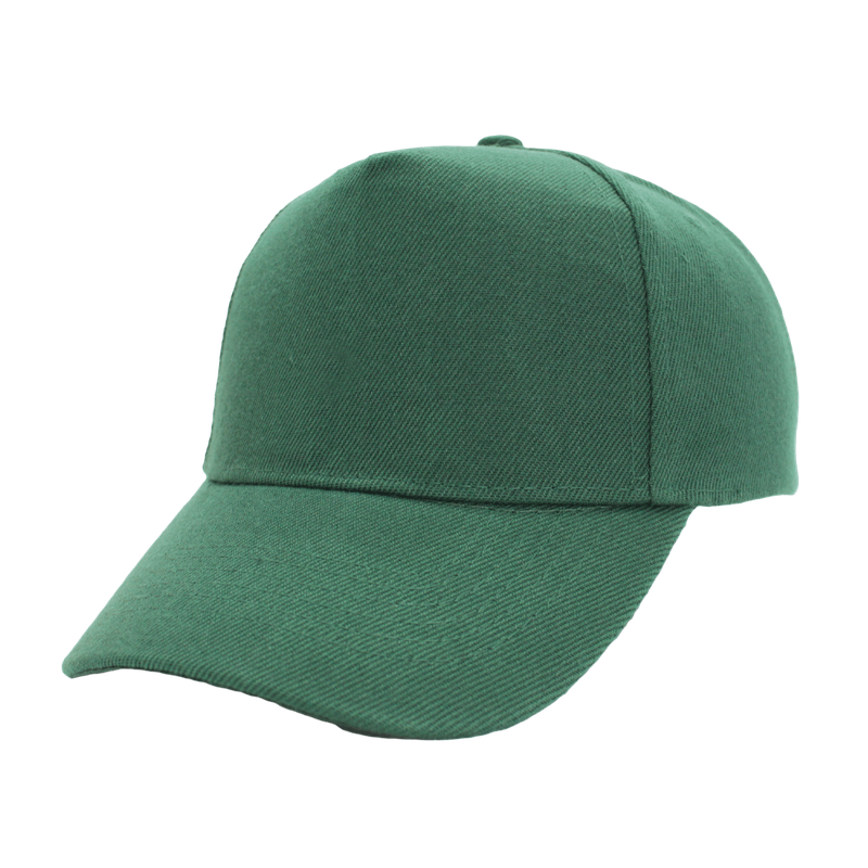 Kiddies 5 Panel Fade Resistant Cap - bottle green (K5038)