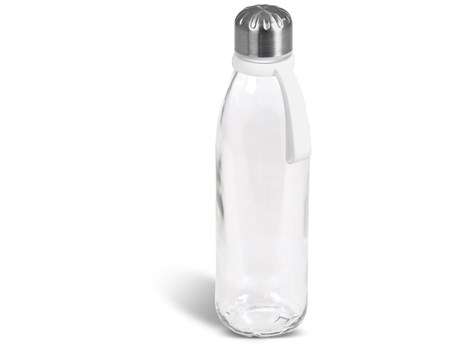 Kooshty Loopy Glass Water Bottle - 650ml (Koosh-9200) - white