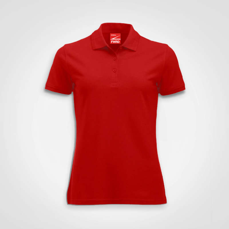 Ladies Golfer - red