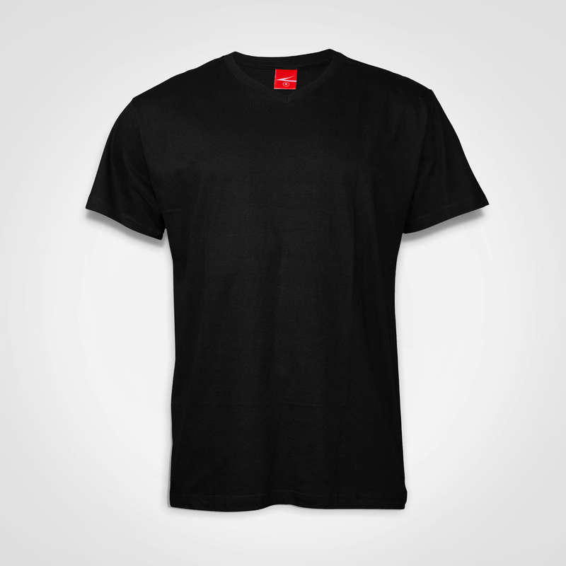 Unisex V-Neck T-Shirt - black