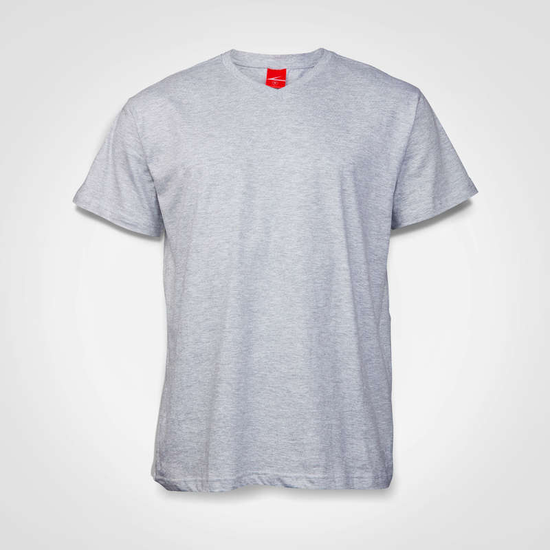 Unisex V-Neck T-Shirt - grey