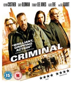 Criminal (Kevin Costner, Ryan Reynolds, Tommy Lee Jones, Gary Oldman) (Blu Ray)
