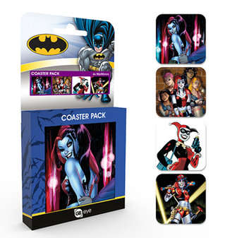 DC Comics - Harley Quinn Coaster Pack (4 Coasters)