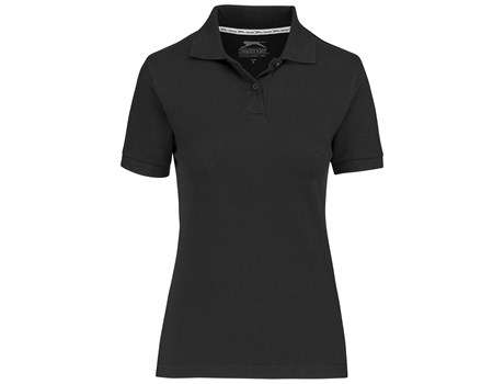 Slazenger Crest Golf Shirt - Ladies - black (SLAZ-804)