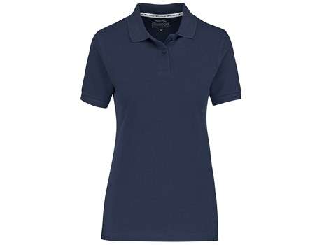 Slazenger Crest Golf Shirt - Ladies - navy (SLAZ-804)
