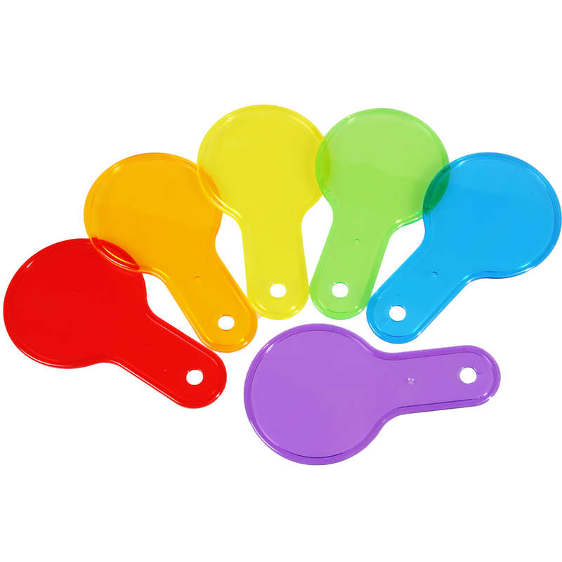 Light Spectrum Colour Paddles 6pc (RGS6143)