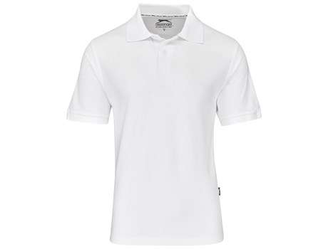 Slazenger Crest Golf Shirt - Mens - white (SLAZ-803)