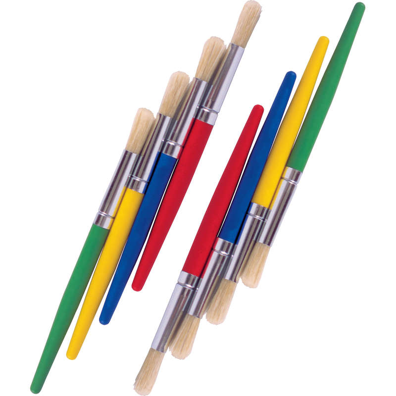 Round Paint Brushes 4pc - Size 2 (RGS4127)