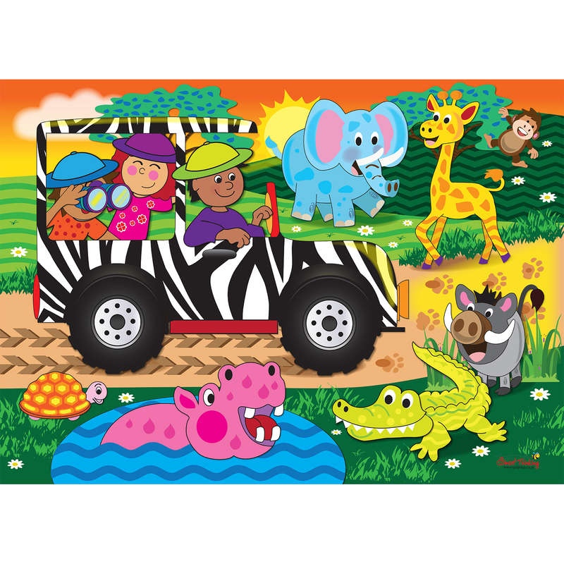 Safari (18pc Puzzle) (RGS375)