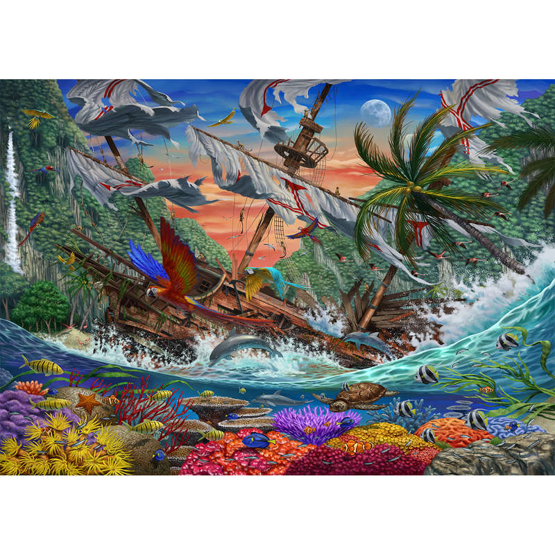 Shipwrecked (48pc Puzzle) (RGS379)