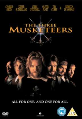 Three Musketeers, The (Charlie Sheen, Kiefer Sutherland) (DVD)