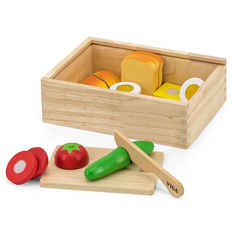 Cutting Breakfast (wooden toy) (RGS44541)