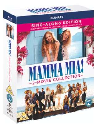 Mamma Mia/Mamma Mia - Here We Go Again (Blu Ray)