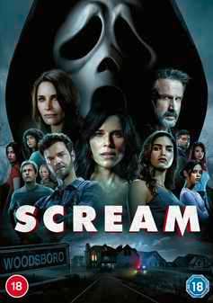Scream (2022) (Neve Campbell, Courteney Cox) (DVD)