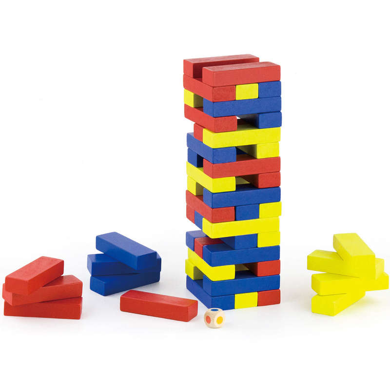 Wooden Block Tower Game (RGS56215)