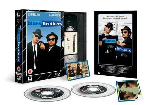 Blues Brothers, The (John Belushi, Dan Aykroyd) (Blu Ray+DVD+VHS) - Limited Edition)