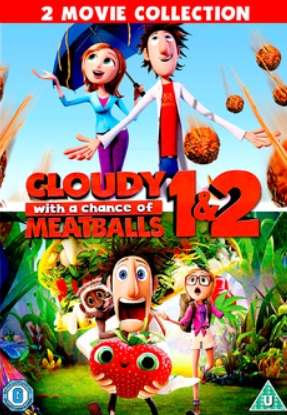 Cloudy with a chance of meatballs 1 and 2 (DVD)
