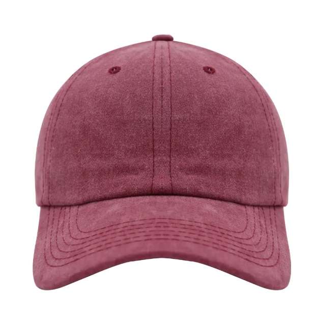 Promo Washed 6 Panel Cap - rust (C21606)