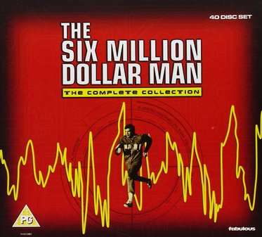 Six Million Dollar Man - Season 1-5 Complete Collection Plus 3 Movies (DVD)