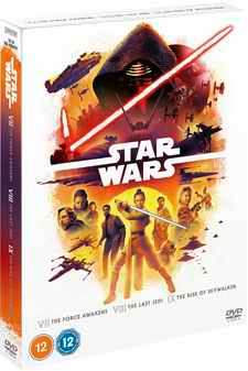 Star Wars Sequel Trilogy: The Force Awakens/The Last Jedi/The Rise Of Skywalker (DVD)