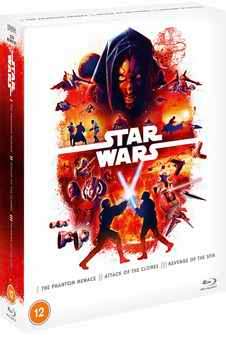 Star Wars Prequel Trilogy: The Phantom Menace/Attack Of The Clones/Revenge of The Sith (Blu Ray)