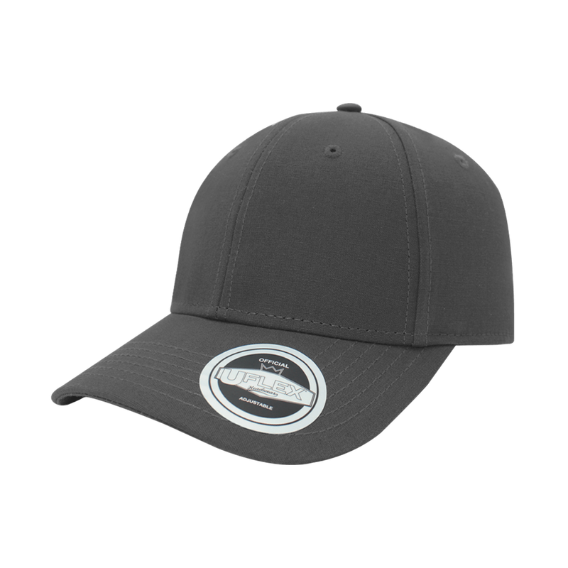Uflex 6 Panel Snapback Cap - charcoal (U20608RC)