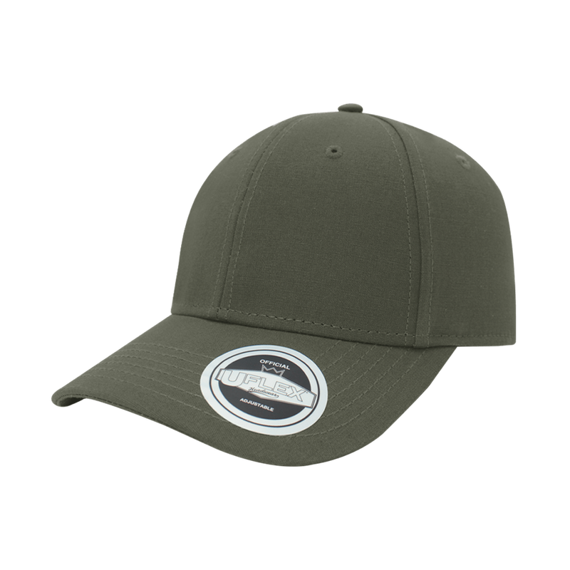 Uflex 6 Panel Snapback Cap - olive (U20608RC)