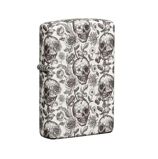 Zippo Lighter: Skeleton Design RANGE (ZP49458)