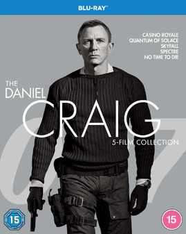 007 James Bond Daniel Craig Collection (5 Films) (Blu Ray)