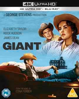 Giant (Elizabeth Taylor, Rock Hudson, James Dean) (4K Ultra HD+Blu Ray)