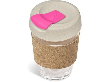 Kooshty Kork Chacha Glass Kup - 340ml - pink (Koosh-9060)