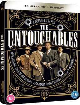 Untouchables, The (Kevin Costner, Sean Connery) (4K Ultra HD+Blu Ray Steelbook)