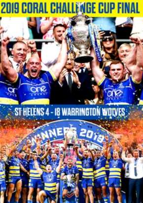2019 Coral Challenge Cup Final - St Helens V Warrington Wolves (DVD)