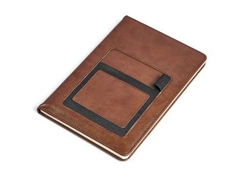 Sage A5 Hard Cover Notebook - brown (AM-144)