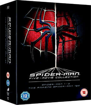 Spider-Man (5 Film) Movie Collection (Blu Ray)