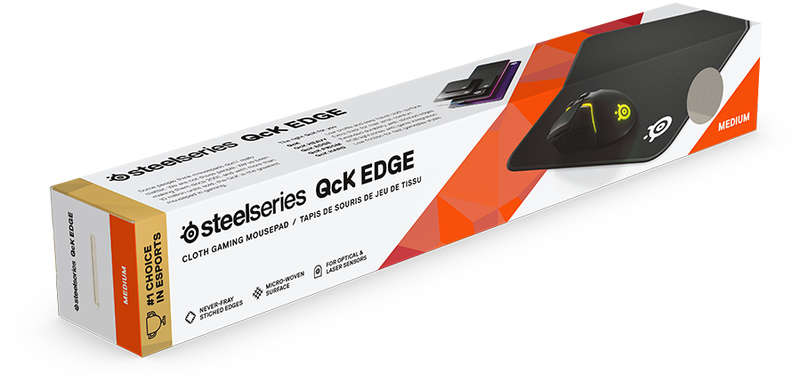 SteelSeries Gaming Surface Qck Edge Medium Mouse Pad (63822)