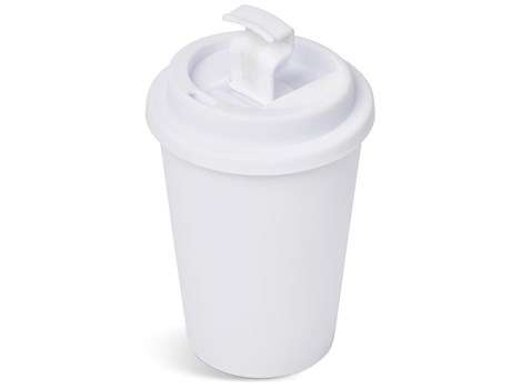 Wednesday Double-Wall Tumbler - 350ml - white (AL-209)