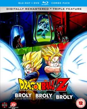 Dragon Ball Z Movie Collection 5: The Broly Trilogy (Blu Ray+DVD)