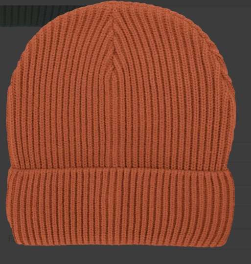Feather Touch Cuffed Beanie - brown (B2201)