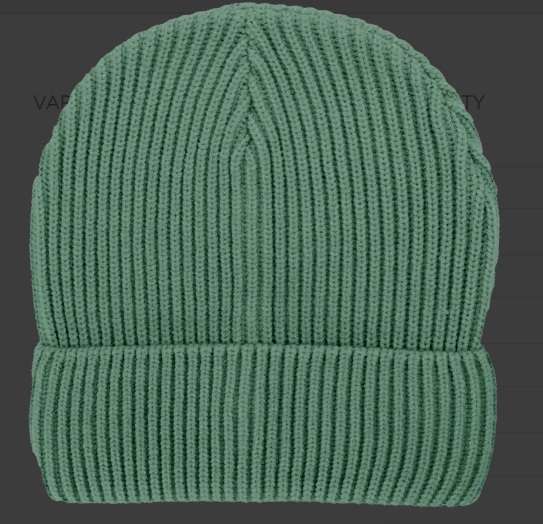 Feather Touch Cuffed Beanie - sage (B2201)