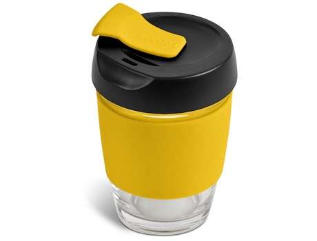 Kooshty Samba Glass Kup - 340ml - yellow (KS-913)