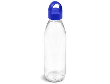 Kooshty Swing Glass Water Bottle - 650ml - blue (KS-908)
