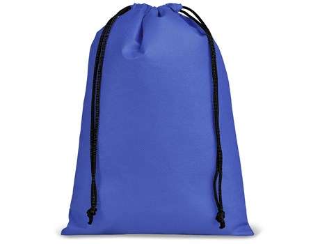 Quando Non-Woven Drawstring Pouch - blue (Bag-4751)