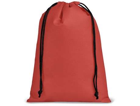 Quando Non-Woven Drawstring Pouch - red (Bag-4751)