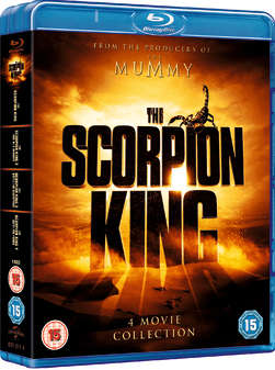 Scorpion King 1 to 4 Complete Movie Quadrilogy (4 Films) (Blu Ray)