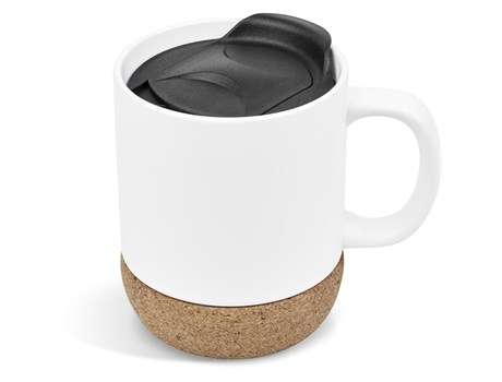 Serendipio Sienna Cork and Ceramic Sublimation Mug, 340ml (SD-201)