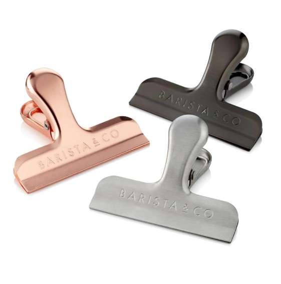 Barista &amp; Co Coffee Bag Clips Set - Electric Metals (BC009-005)