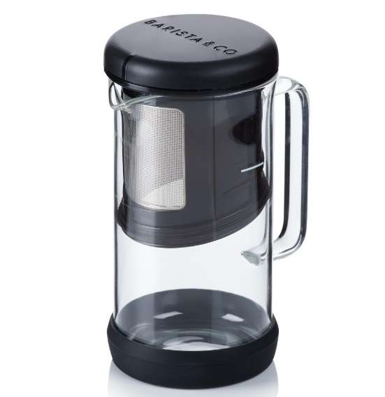 Barista &amp; Co OneBrew Coffee and Tea Infuser - Black (BC406-010)